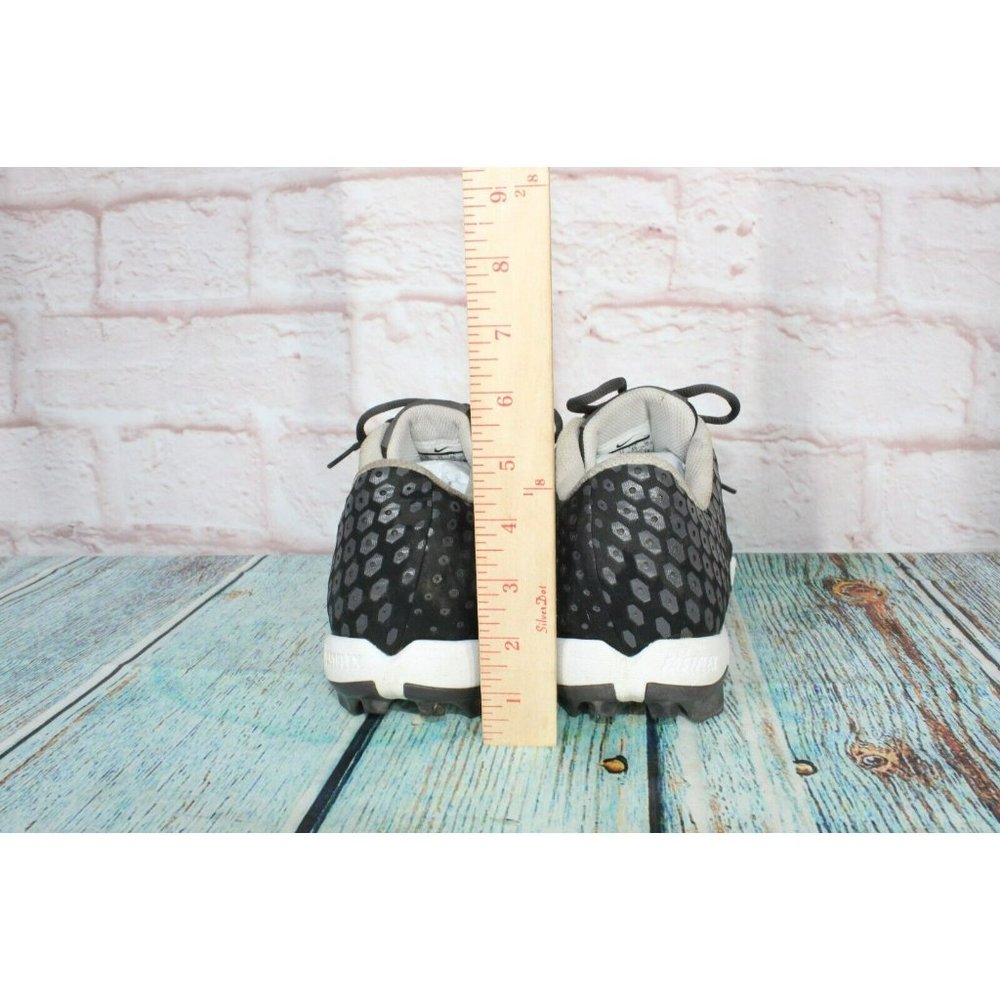 Nike Ultrafly 2 Black Nylon Lace up Soccer Cleats Sneakers Shoes Size 12 - Picture 6 of 9
